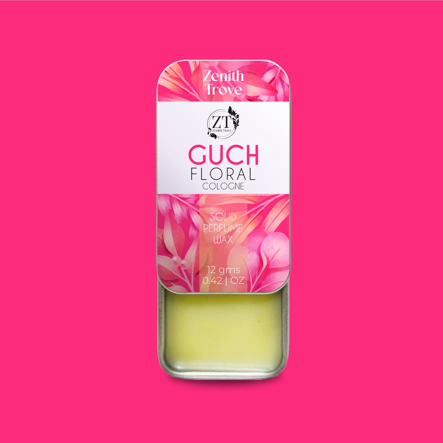 guch floral solid perfume wax for men & women