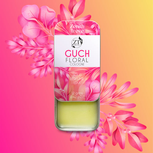 Guch Floral Solid Perfume Wax for Men & Women