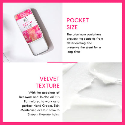 Guch Floral Solid Perfume Wax for Men & Women