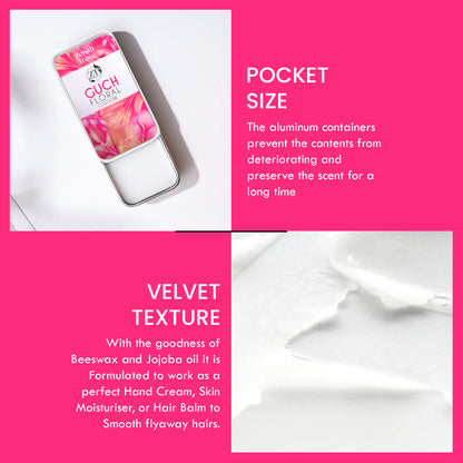 Guch Floral Solid Perfume Wax for Men & Women