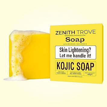 kojic acid 2 % soap with niacinamide ayurvedic body soap