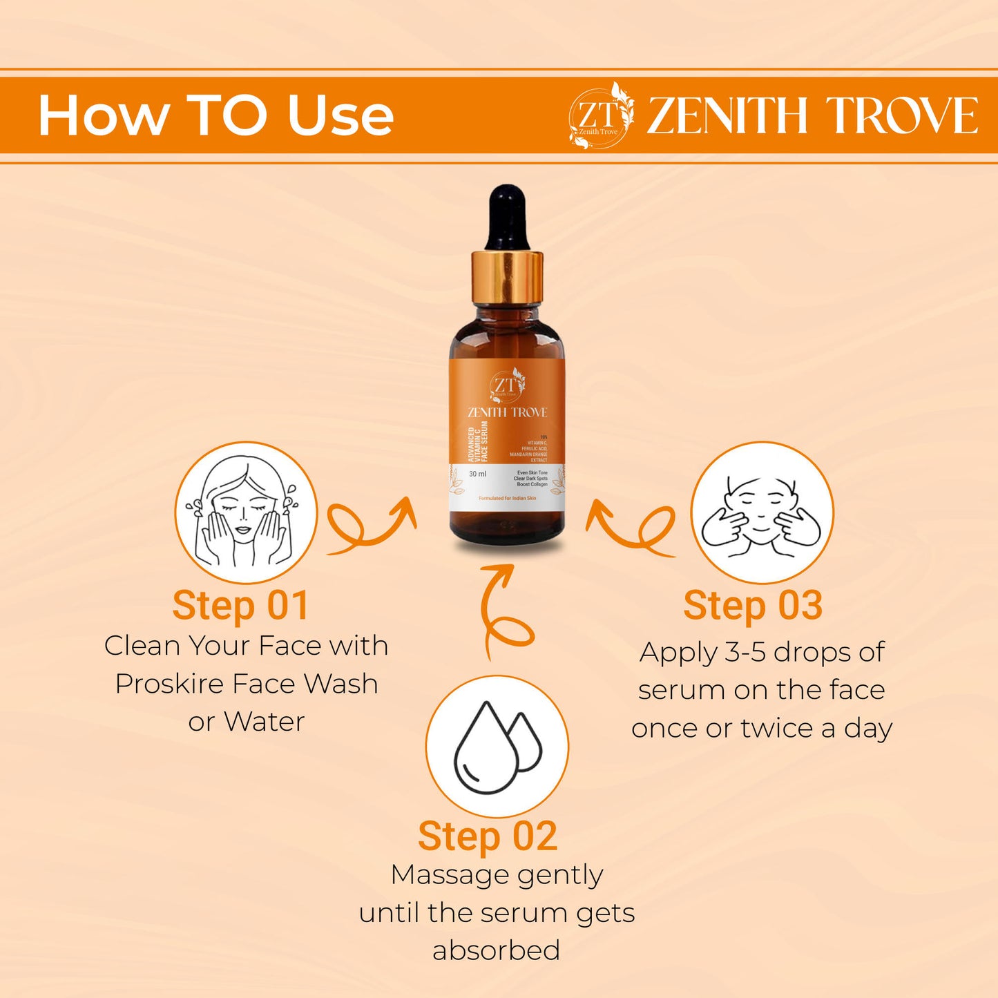 advance vitamin c face serum