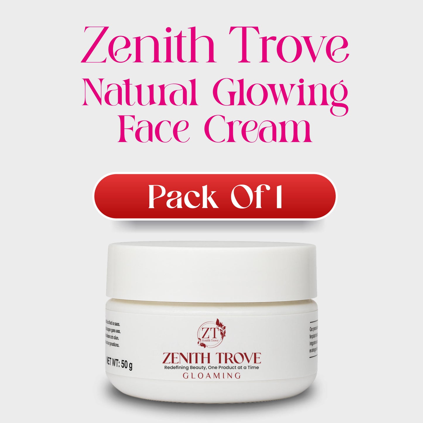 glowing face whitening cream