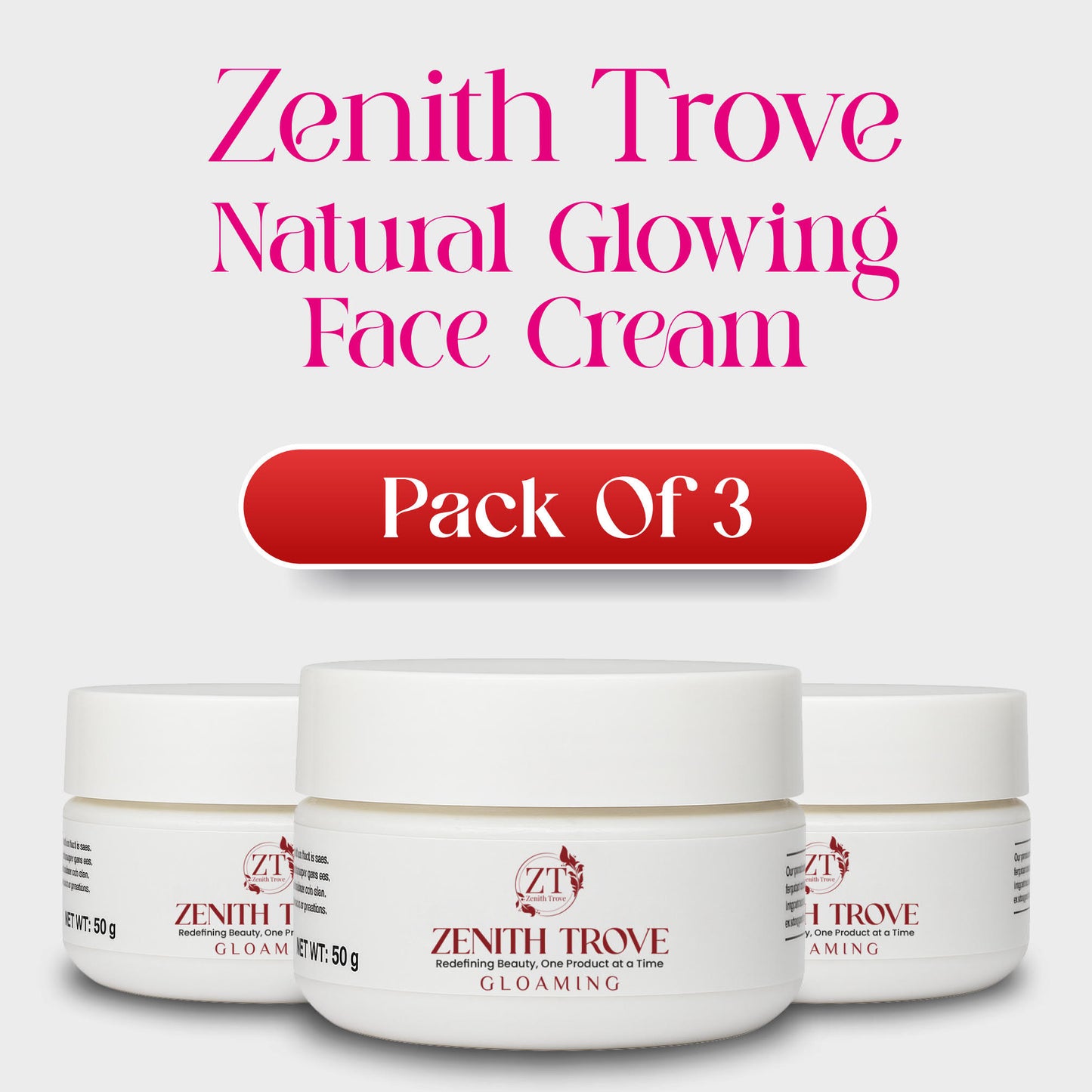glowing face whitening cream