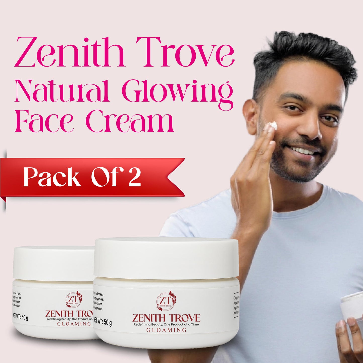 glowing face whitening cream