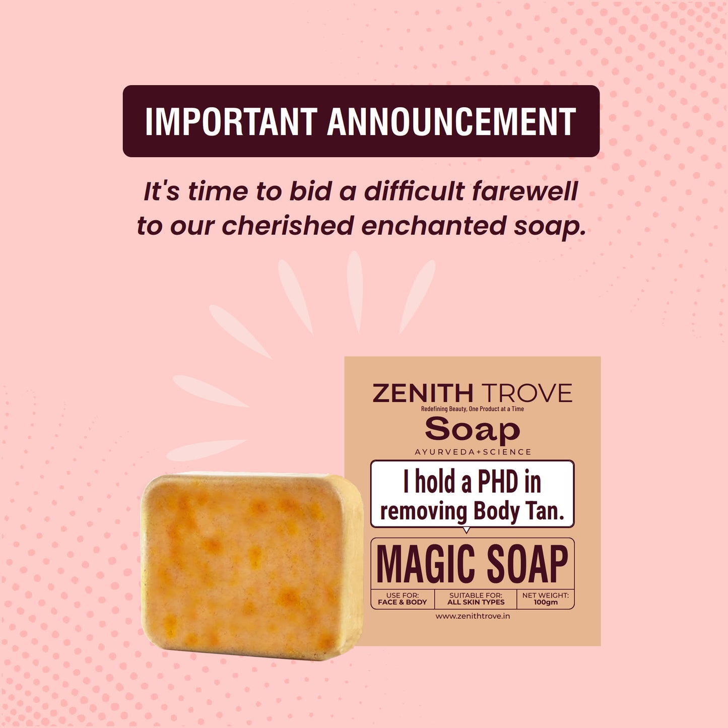 magic soap sandalwood & saffron ayurvedic body soap