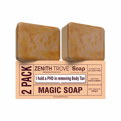 Magic Soap Sandalwood & Saffron Ayurvedic Body Soap
