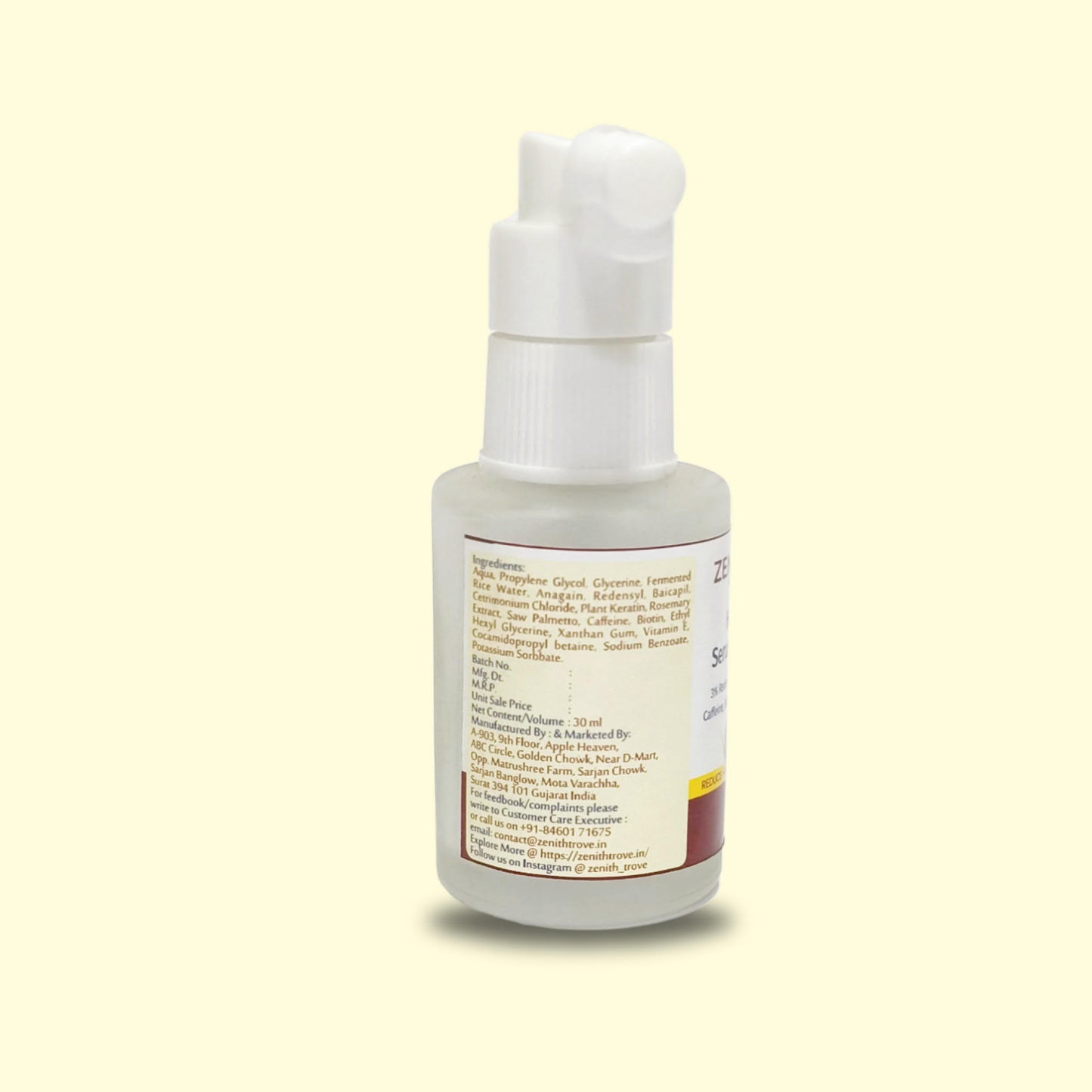 advanced hair growth serum concentrate