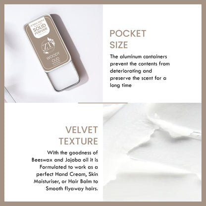 Woody Oud Solid Perfume for Men & Women