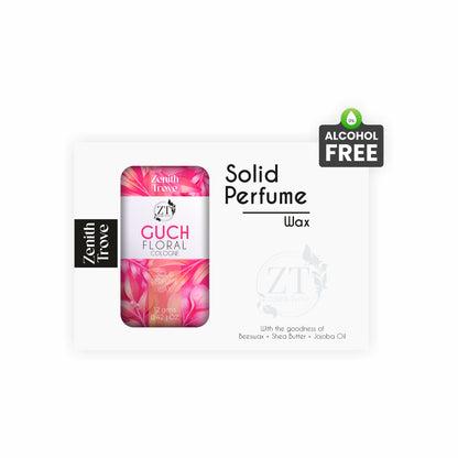 Guch Floral Solid Perfume Wax for Men & Women