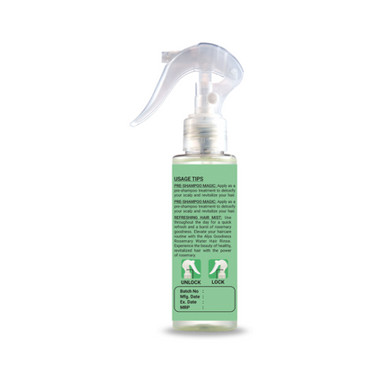 Rosemary Water Spray for Hair Growth & Thickness | Natural Herbal Hair Tonic for Men & Women | Anti Hair Fall & Scalp Care Mist – 100ml