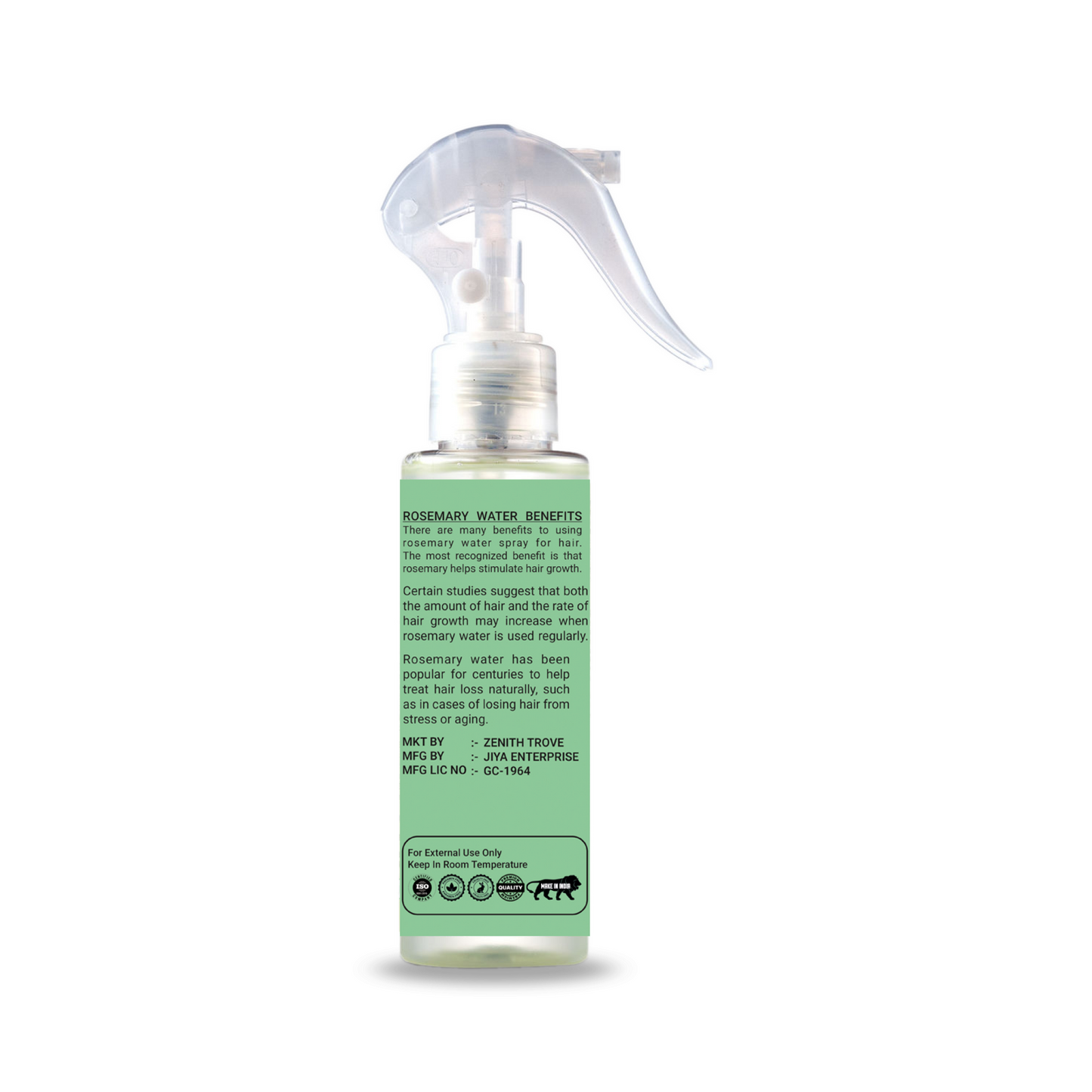rosemary water hair spray