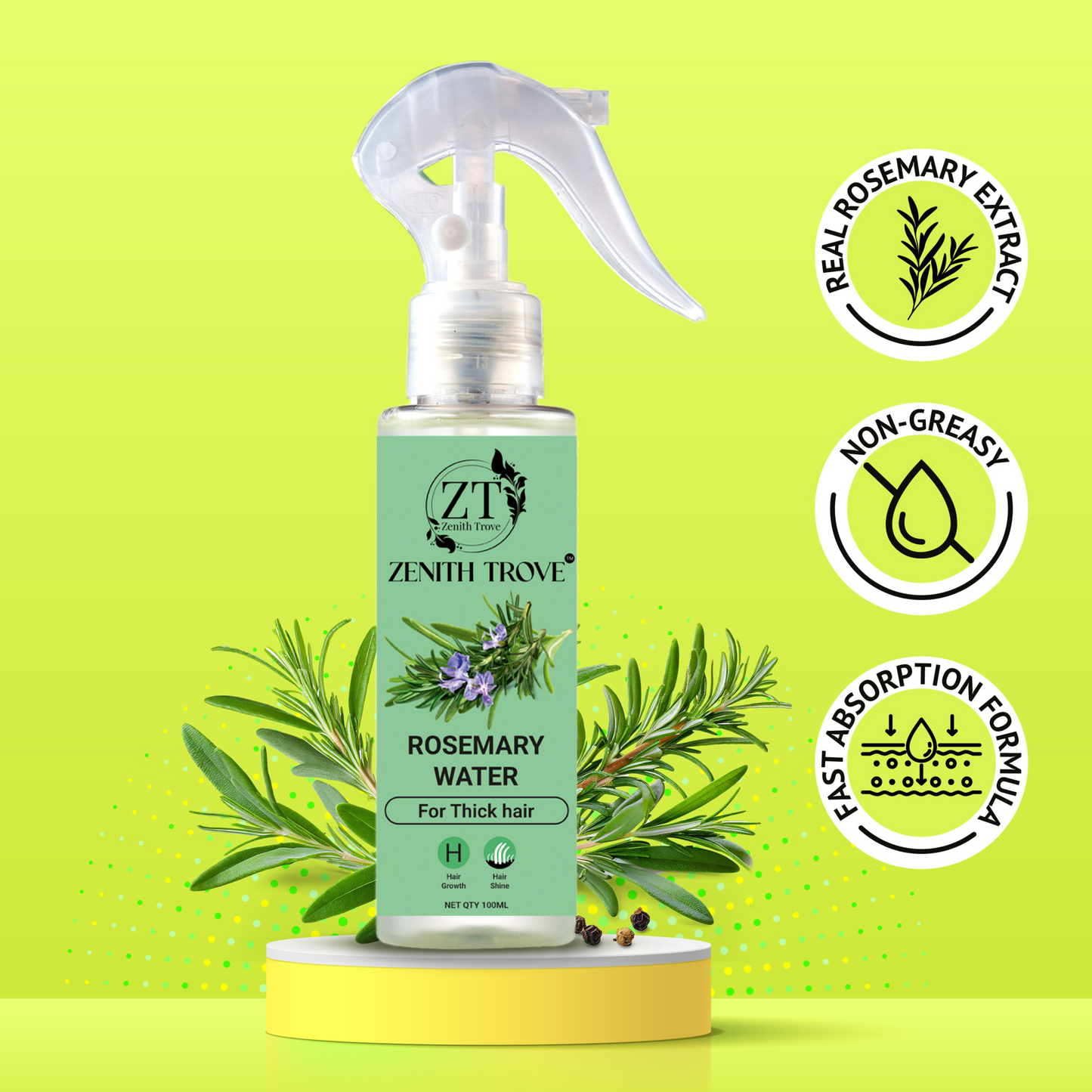 rosemary water hair spray