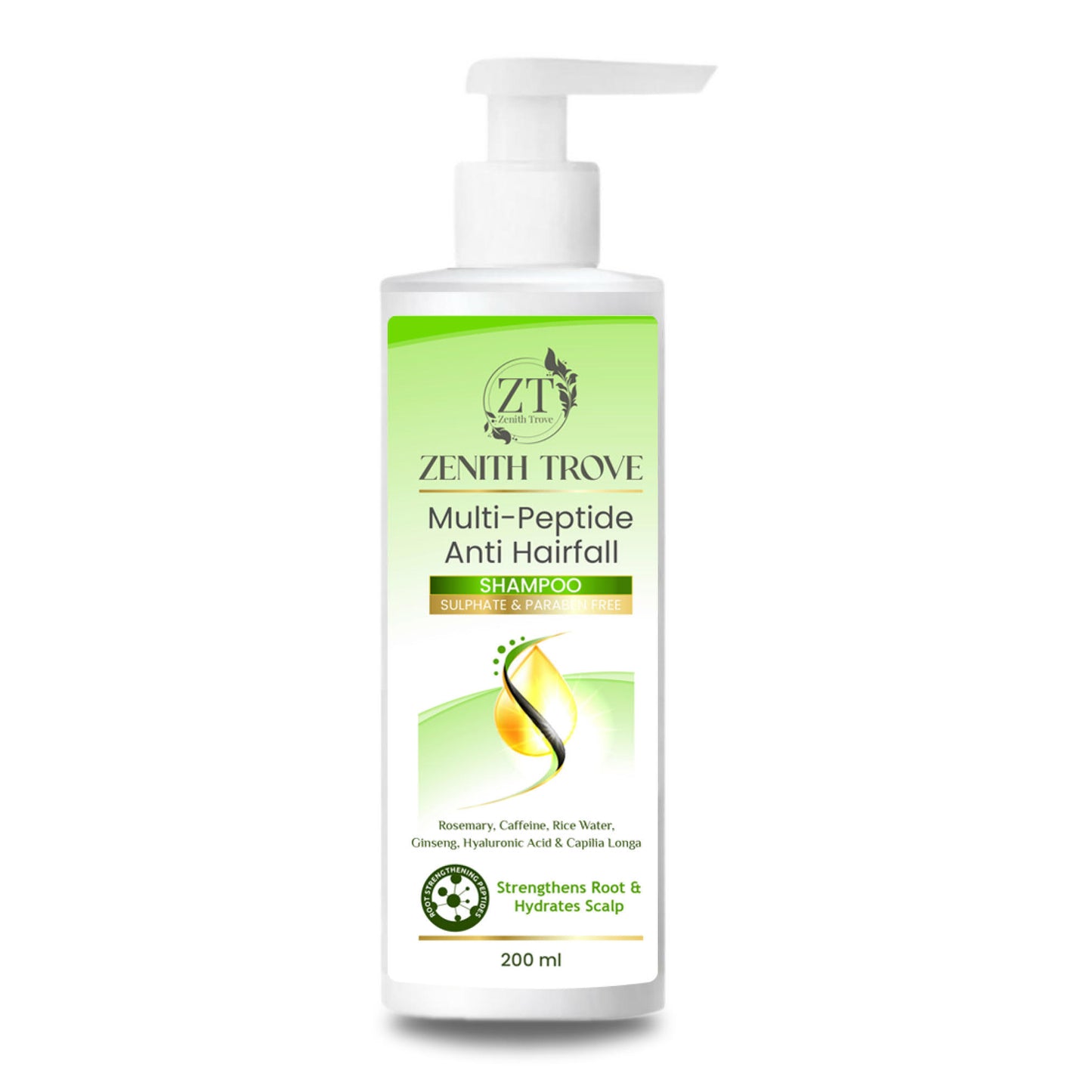 multi peptide anti  hairfall  shampoo