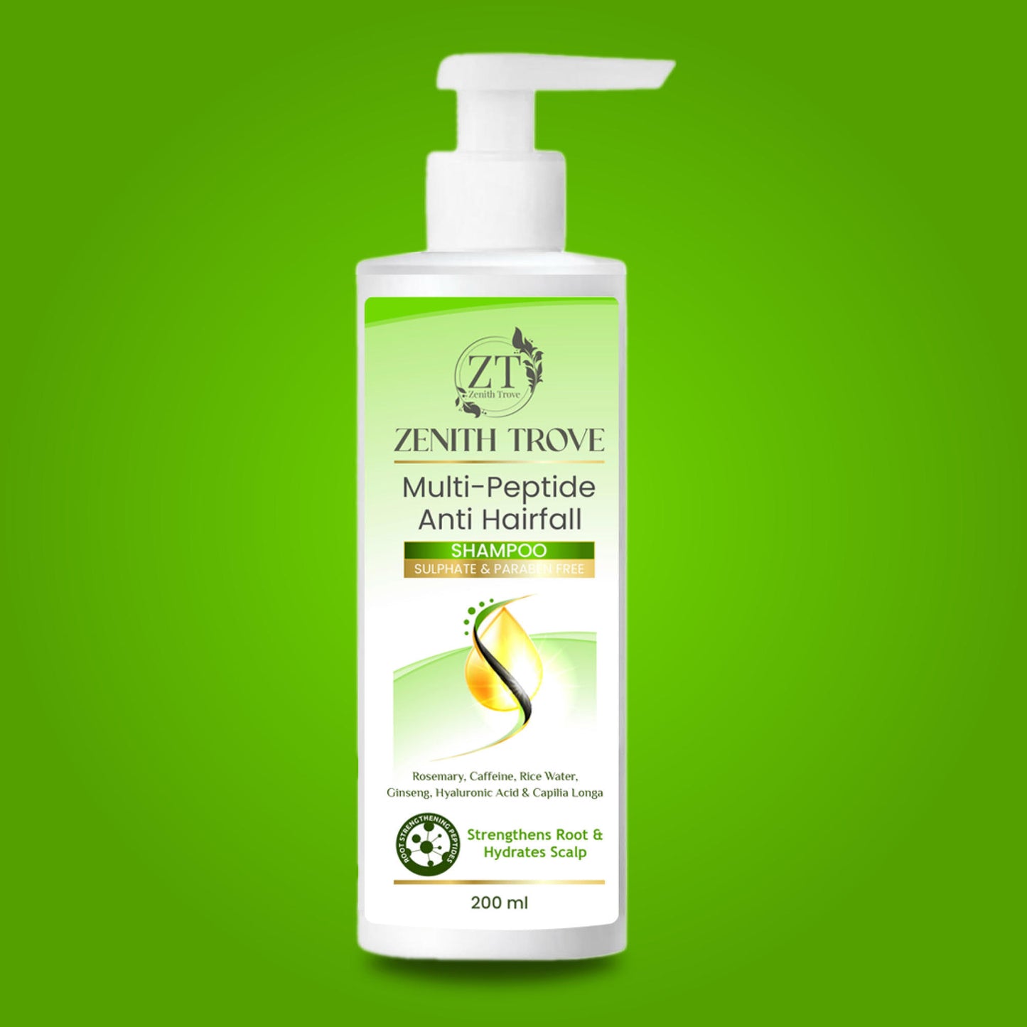 multi peptide anti  hairfall  shampoo