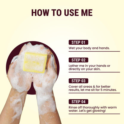Kojic Acid 2 % Soap with Niacinamide Ayurvedic Body Soap