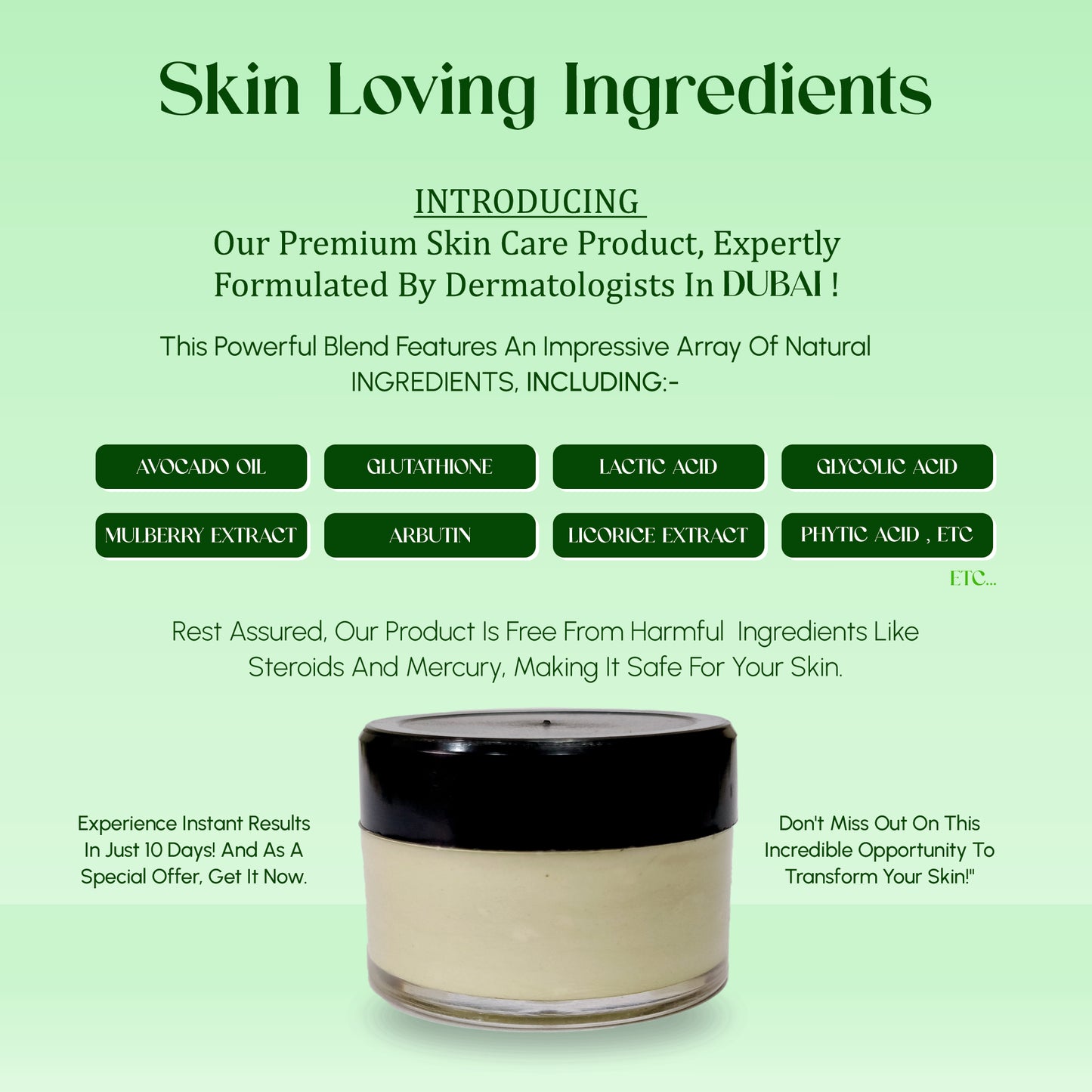 night cream with avocado skin whitening and brightening face moisturizer  for men & women cream