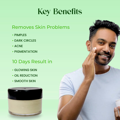 Night Cream With Avocado Skin Whitening and Brightening Face Moisturizer  For Men & Women Cream