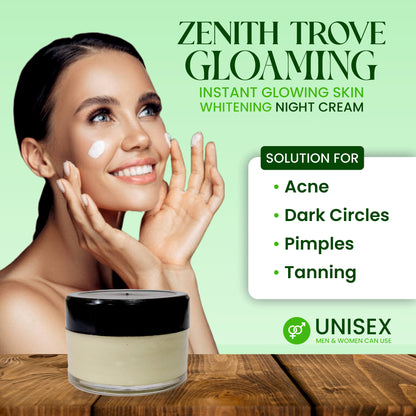 Night Cream With Avocado Skin Whitening and Brightening Face Moisturizer  For Men & Women Cream