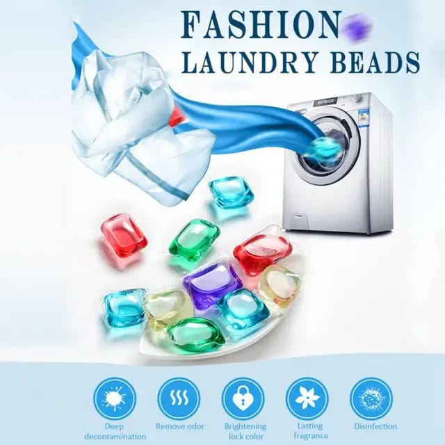 laundry pods single laundry beads