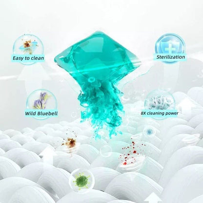 Single Laundry Detergent Pods and Beads