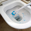 4073 Disposable Toilet Brush Set with 8 Toilet Wand Sponge Refills. Toilet Bowl Brush for Bathroom DeoDap