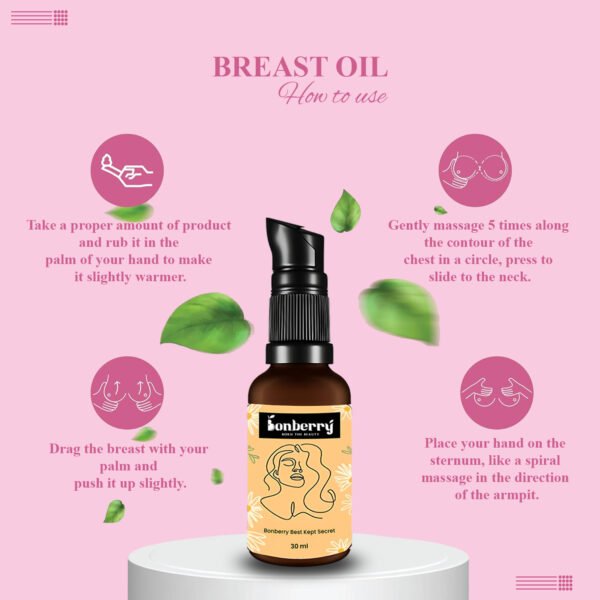 Bonberry Ayurvedic Natural Breast Oil - Image 2