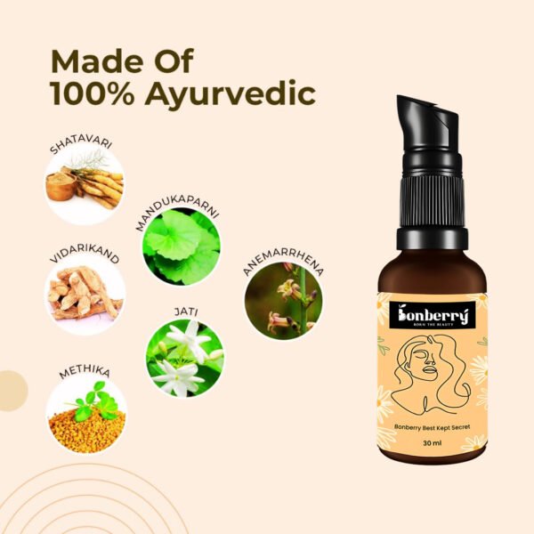 Bonberry Ayurvedic Natural Breast Oil - Image 5