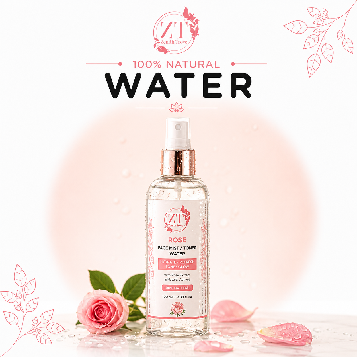 17. Water Face Mist Toner Water
