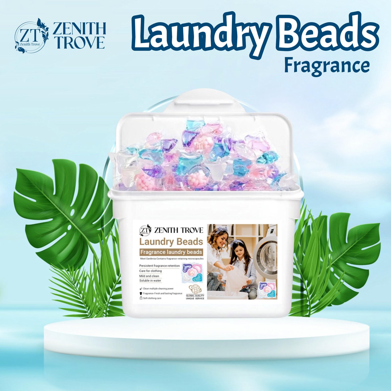 5 In 1 Five In One Laundry Pods Beads