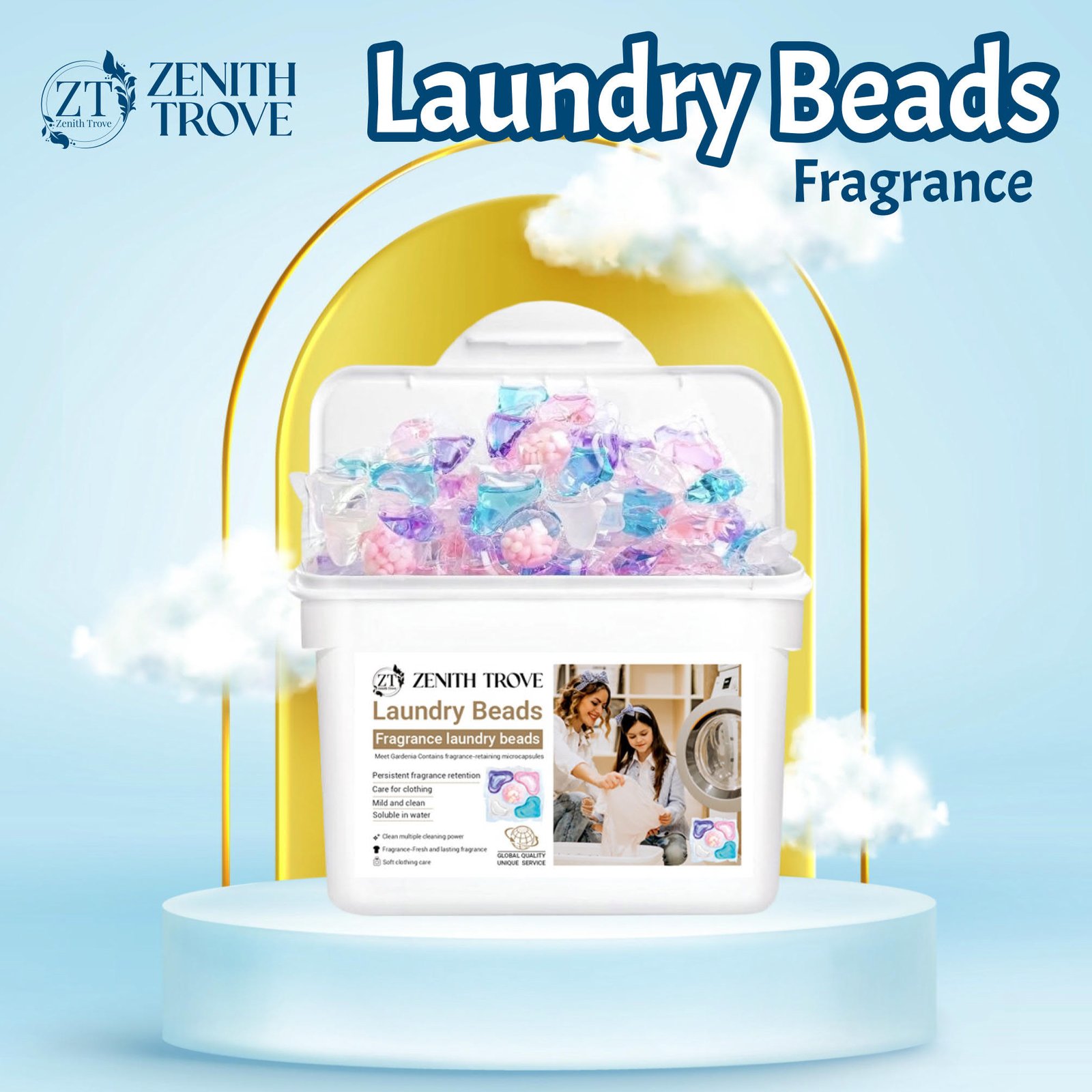 5 In 1 Five In One Laundry Pods Beads