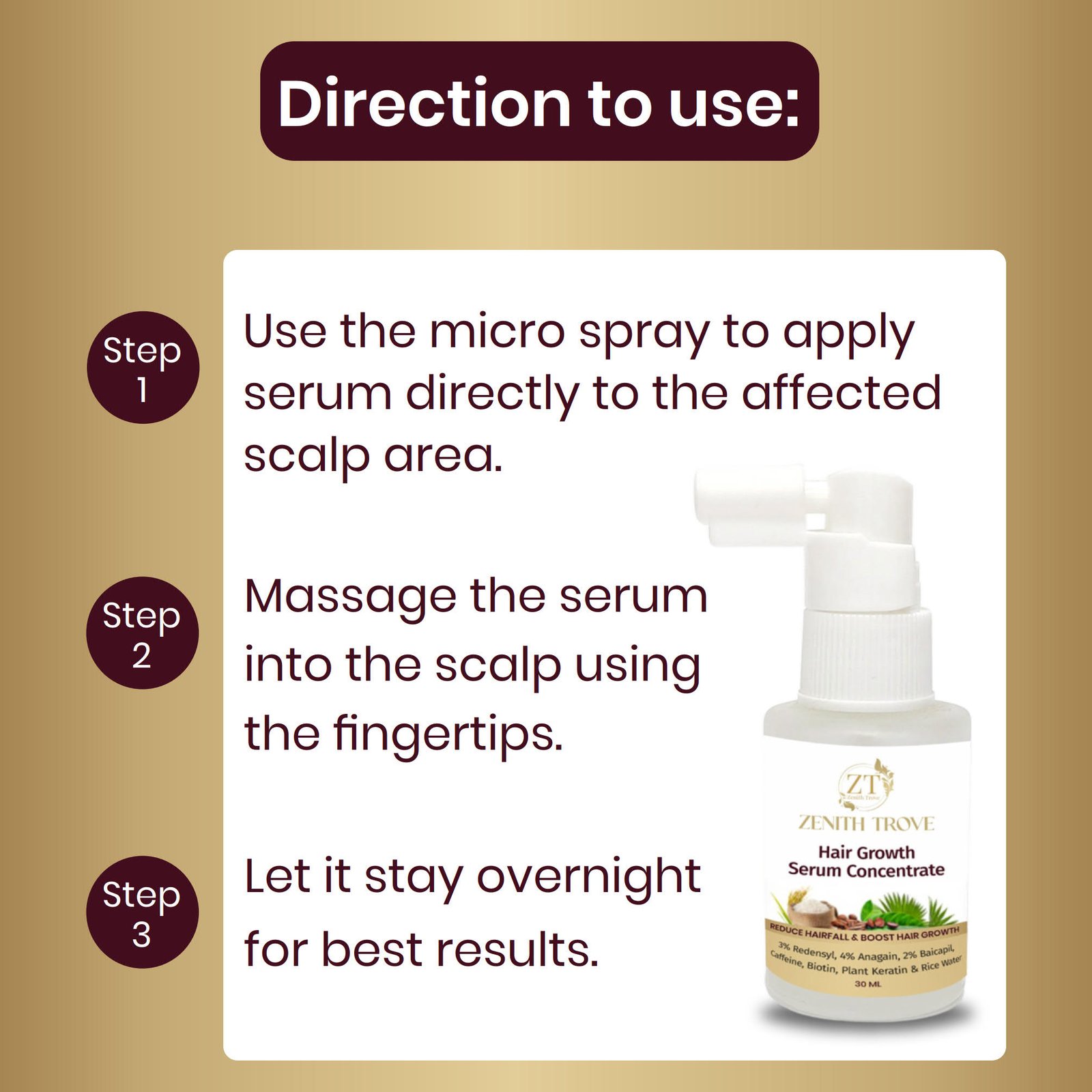 Hair Growth Serum Concentrate