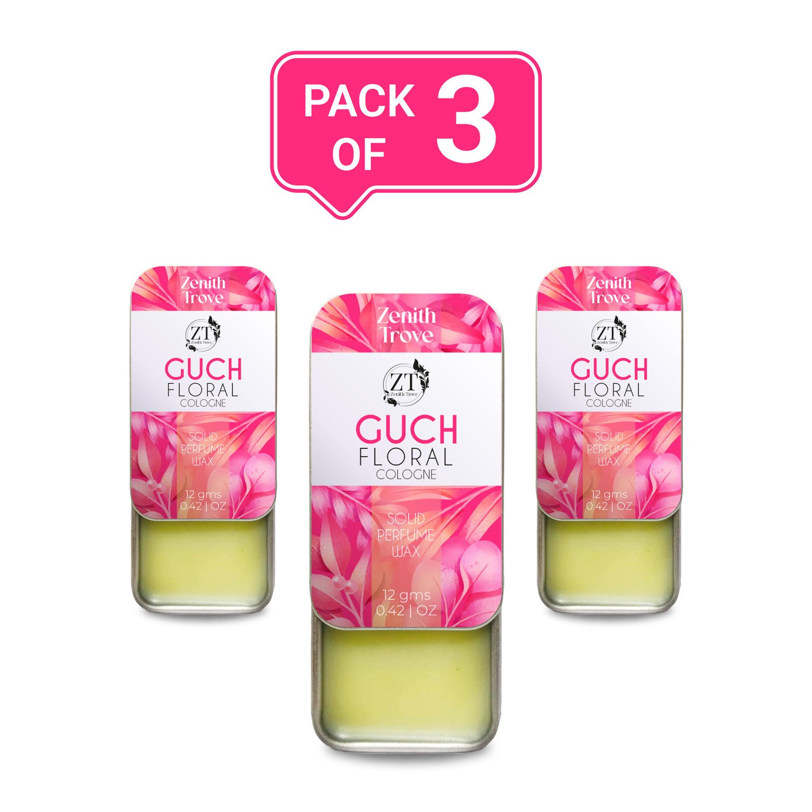 Guch Floral Body Wax Solid Perfume