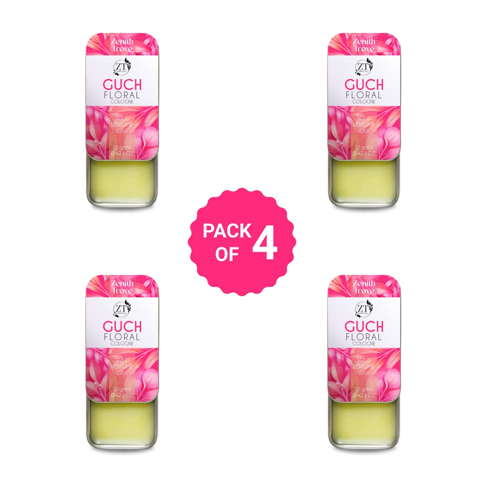 Guch Floral Body Wax Solid Perfume