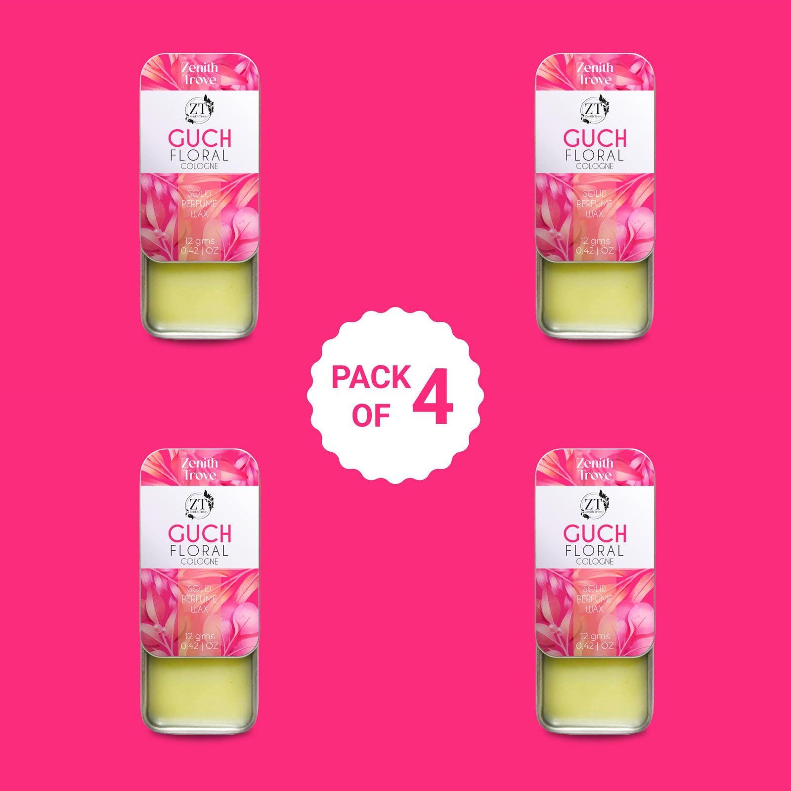 Guch Floral Body Wax Solid Perfume