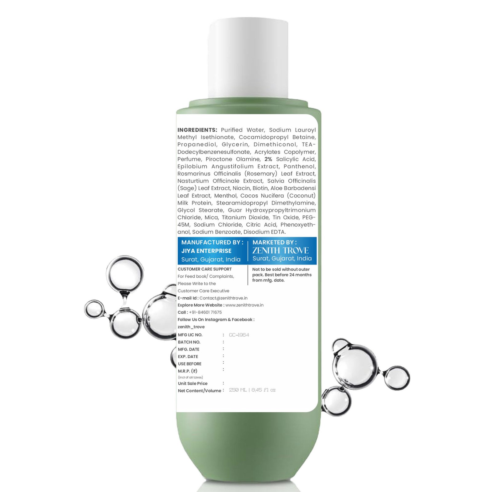 Anti Dandruff Reduction Shampoo