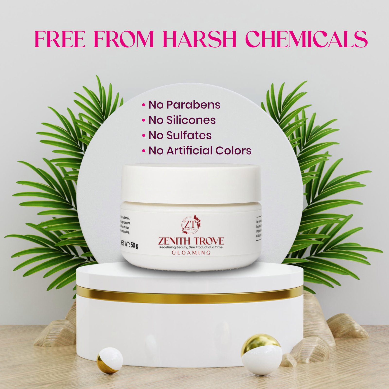Glowing Face Whitening Cream